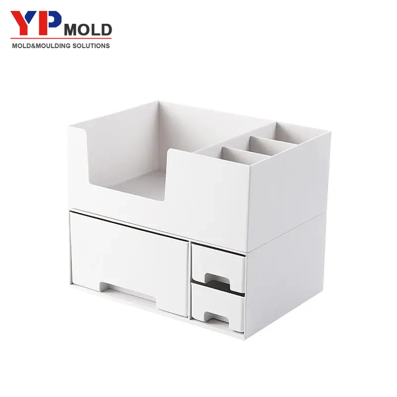 Injection Mold for Household Desktop Thickened Cosmetic Storage Box