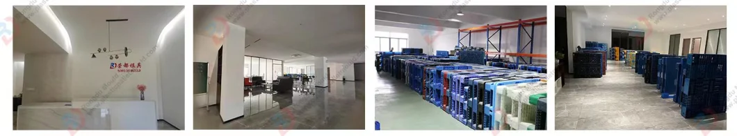 1400*1200*150 HDPE PP Double-Side Net Gird Window 4-Way-Entrance Shelf-Loading Plastic Pallet Mould